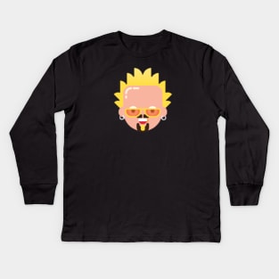 Guy fieri///Vintage for fans Kids Long Sleeve T-Shirt